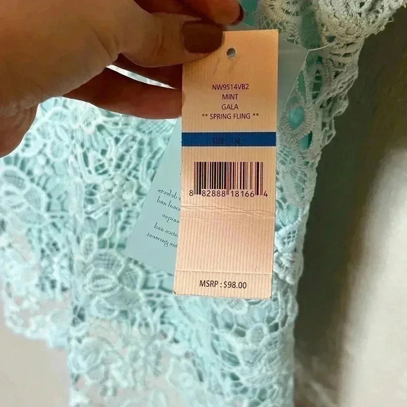 Nanette Lepore Mint Gala Spring Fling XL - Picture 7 of 7